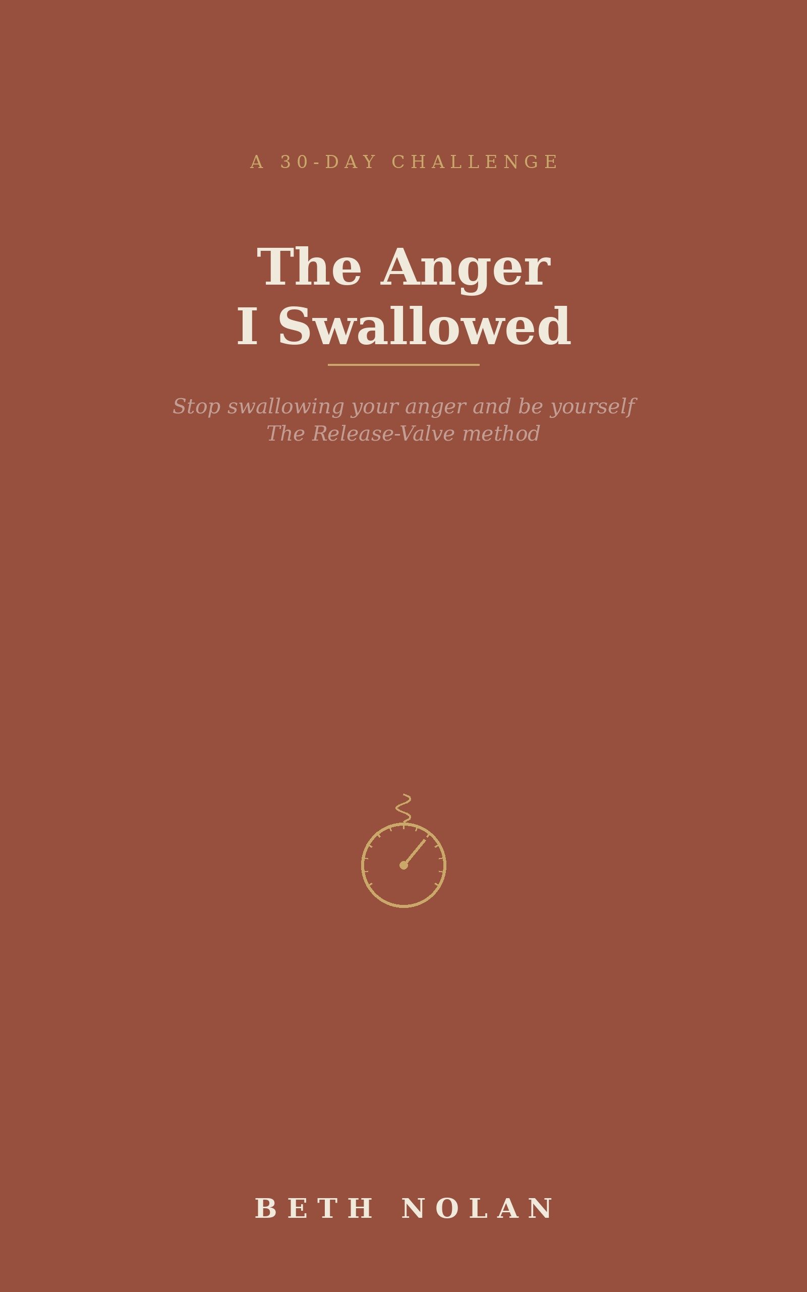 The Anger I Swallowed